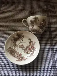 Tea cup and saucer (larger size) 