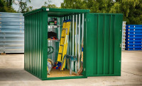 Garden tool utility shed