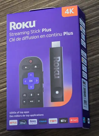 Brand New - Roku Streaming Stick Plus 2025 – 4K and HDR, View more