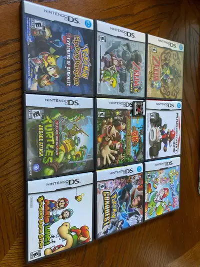 Mario kart (CIB)- $25 mortal kombat ultimate- $25 dk jungle climber (missing manual)- $20 Turtles ar...