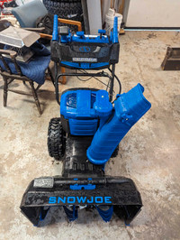 24 inch battery powered snow blower 