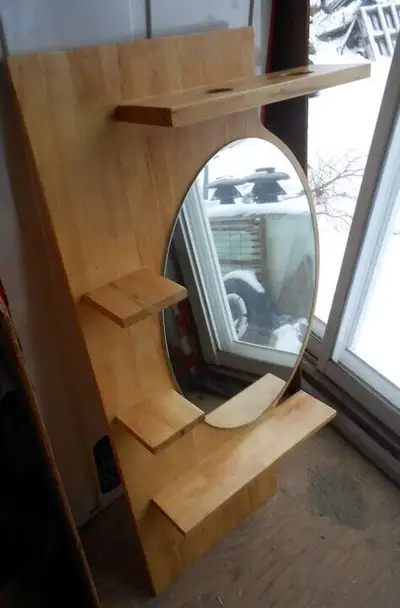 Unité Murale de Vanité Custom - Miroir de Salle de Bain Neuf, View more