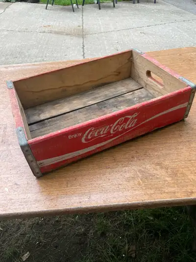 vintage Coca Cola crate, View more