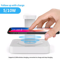 BNIB Cellphone wireless fast charger and UV sanitizer