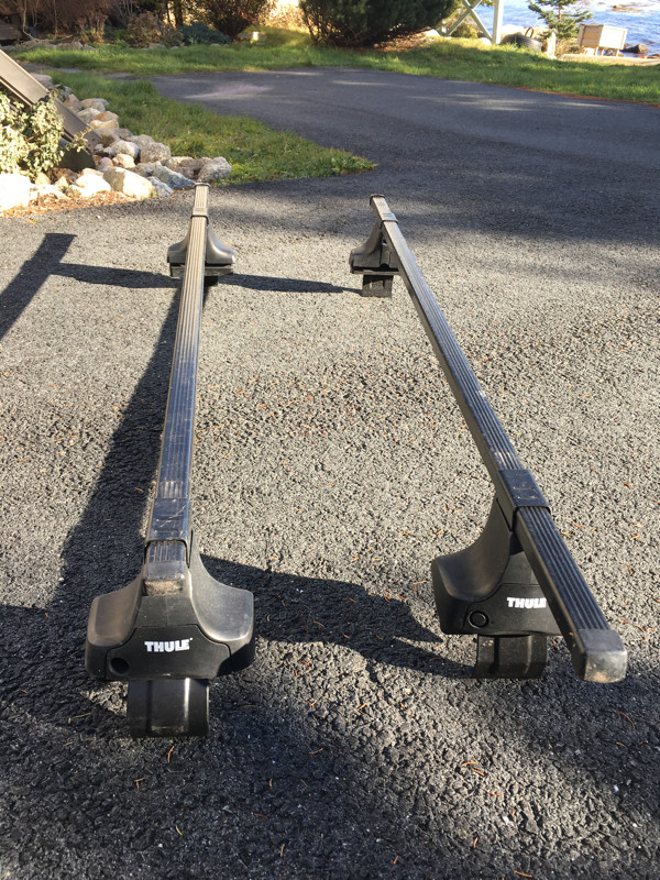 Thule roof racks 1345 Fit kit, 480 foot pack, 58 inch crossbar