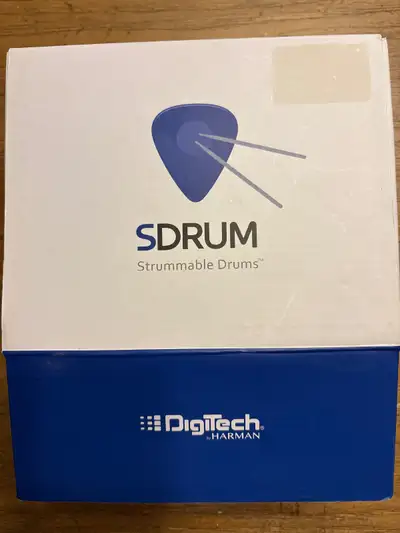 SDRUM Strummable Drums pedal for bass guitar, View more