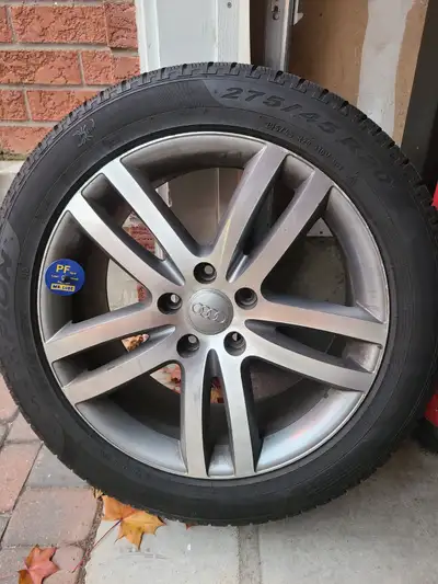 Selling all 4 Rims and Winter Tires. Tires are Pirelli Scorpion 275/45R20’s. They look to have about...