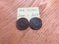 1845  1828  US Cents