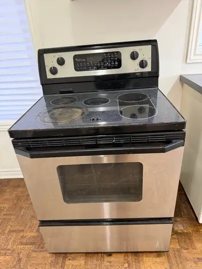 Whirlpool gold 30” ceramic cooktop electric stove, View more