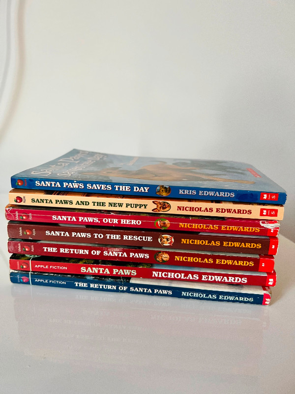 Santa Paws Book Series by Nicholas Edwards (set of 6) dans Livres jeunesse et ados  à Longueuil/Rive Sud - Image 2