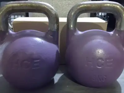Pair of Kettlebells for sale!, View more