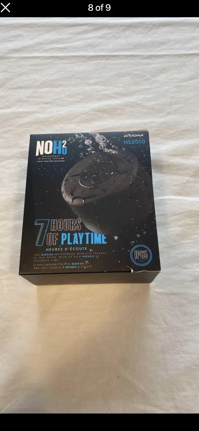 No H2O Water Proof Wireless Speaker in General Electronics in Edmonton - Image 9