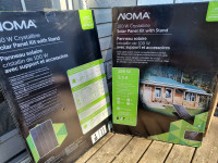 Noma 100 Watt Solar Power Kit w/Stand