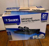 Swann Advanced Security System DVR4 - Ch D1 DVR 500GB HDD 2x Pro