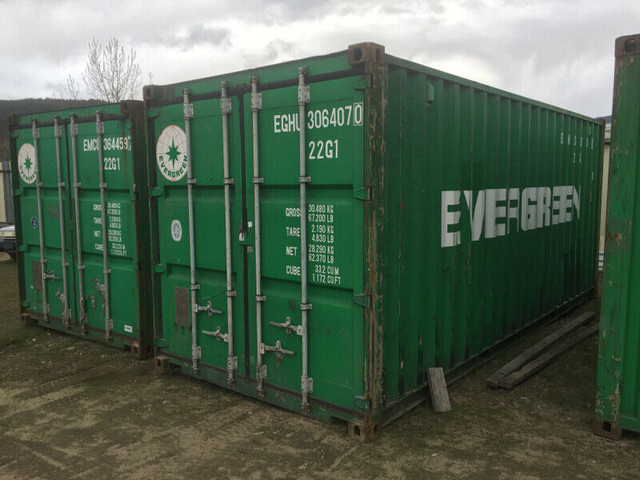 20' USED Cargo-Worthy Shipping Container Sea can for sale in Other Business & Industrial in Delta/Surrey/Langley - Image 4