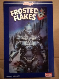 Mr Freeze Batman Frosted Flakes Collectible Cereal Box