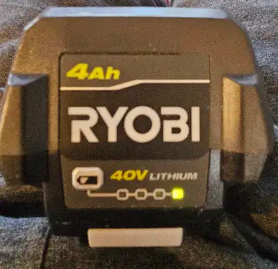 40V 4ah Ryobi Edge battery, View more