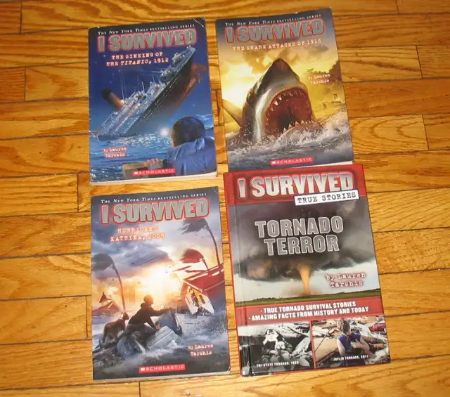 I Survived books ( single bks 3 ,1 hardcover) Laura Tarshis in Children & Young Adult in Norfolk County - Image 2