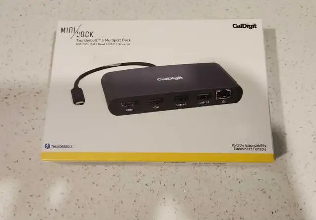 caldigit tb3 mini thunderbolt3 usbc dock406210289127936000