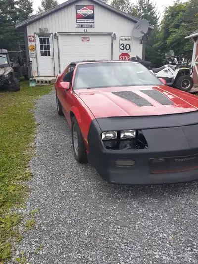 Saleing my 88 camaro iroc z car has under 4000 km on rebuilt engine 5.0 tuned port injection car has...
