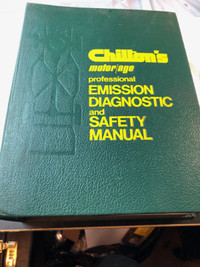 VINTAGE 1976 CHILTON EMISSION DIAGNOSTIC & SAFETY MANUAL #M0748