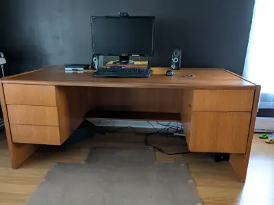 Solid Oak Desk, View more