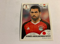 2018 PANINI FIFA WORLD CUP RUSSIA AHMED FATHY STICKER #80 EGYPT