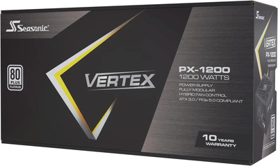 1200W Seasonic VERTEX ATX 3 Platinum PSU – BRAND NEW, View more