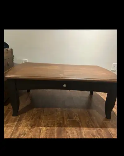 wood coffee table , View more