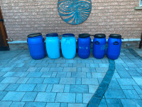 Plastic Shipping & Storage Drums / Rain Barrels