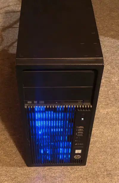 Hp workstation/gaming desktop, View more