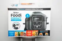 Ninja Foodi Compact Pressure Cooker Black, 5-qt