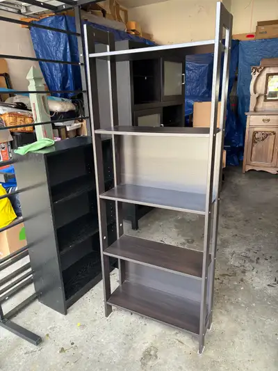 2 ikea shelves for sale one has a little damage see pictures $25/each open to offers! Located in Coc...