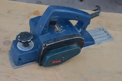 Ryobi 3 1/4" Electric Wood Planer. Carpenters Tool, View more