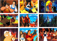 1992 PRO SET Beauty and the Beast Disney Movie Card Set 95 Cards