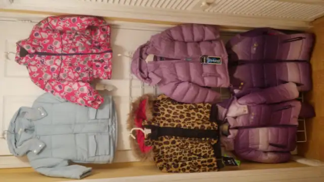 Girl Assorted Winter Coats, Size 3/4, 5/6 and 12 in Kids & Youth in Oshawa / Durham Region - Image 2