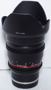 Samyang (Rokinon) Cine CS 16mm T2.2 Cine Lens for Sony E-Mount