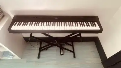 Yamaha P-125 Digital Piano + Stand + Sustain Pedal, View more