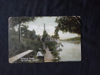 Antique original london ,ontario postcard