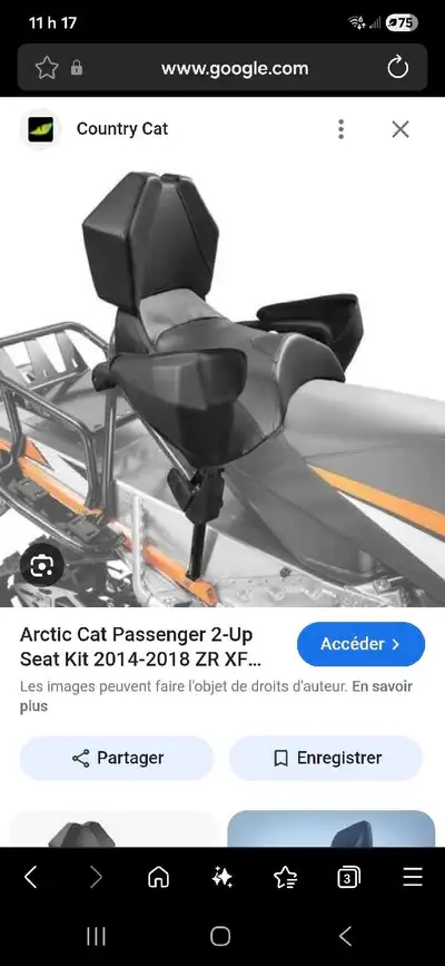 Photo a titre indicatifs pour artic cat 2020