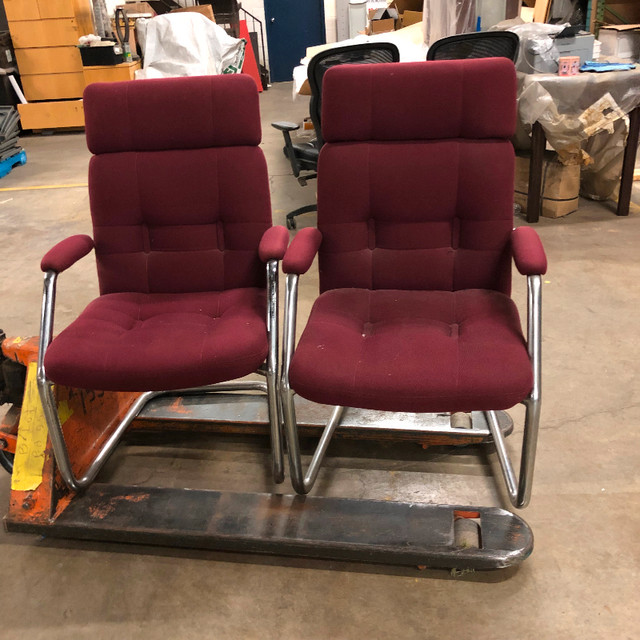 Reception chairs for $69 ea. excellent condition. in Other Business & Industrial in City of Toronto - Image 2