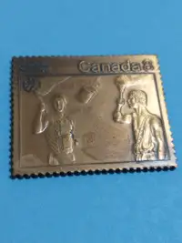 Royal Canadian Mint / Canada Post postage stamp medal