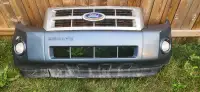 2008 -2012 Ford Escape Front Bumper Cover with Grille Fog Lights