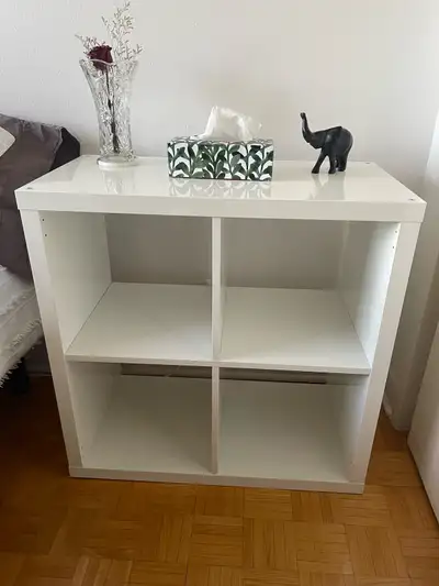 Four Shelf unit, white, View more