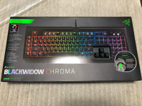 Razer BlackWidow Chroma Keyboard - Brand New Still Sealed