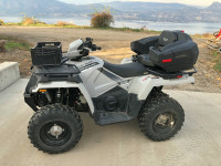 Polaris ATV with Attachments - Low KM