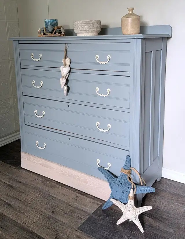 Refinished Antique Oak Dresser