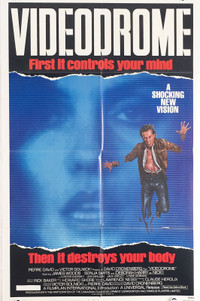 “VIDEODROME” (1983) original movie poster