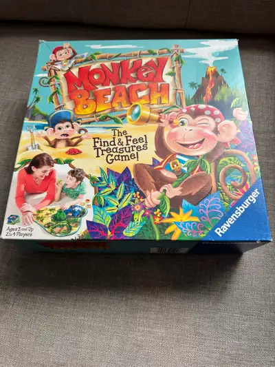 Monkey Beach - board game Revensburger family game Open to offers, combine with my other to get a be...