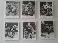 COKE 1965-66 HOCKEY CARDS COMPLETE 108 CARDS STILL ATTACHED